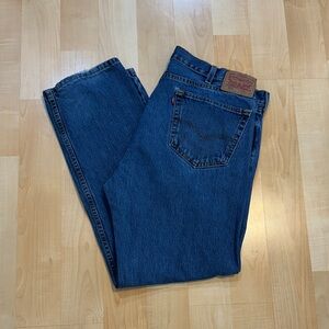 Levi's Men's Classic 505 Straight Blue Jeans